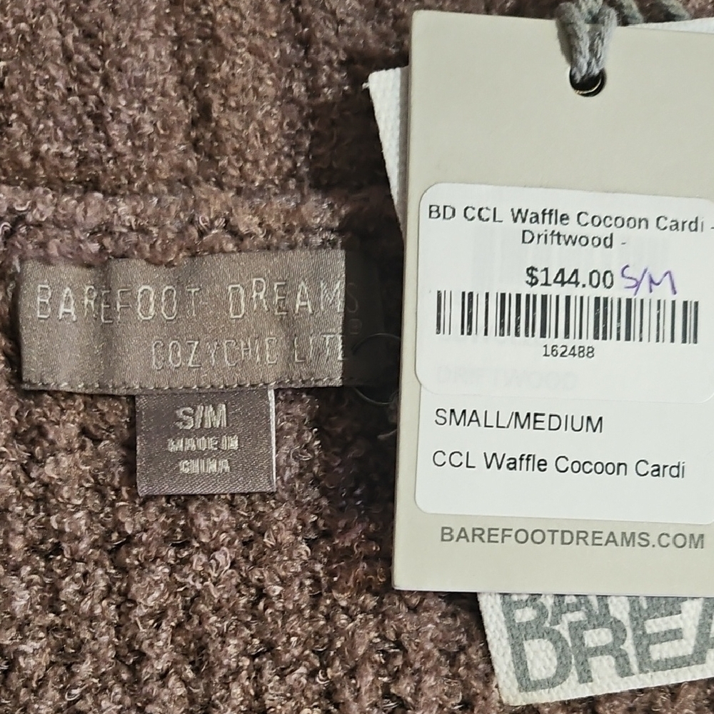 Barefoot Dreams Waffle Cocoon Cardigan